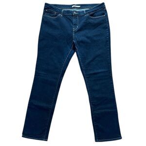 Like New Levi's 712 Slim Straight Jeans Dark Wash